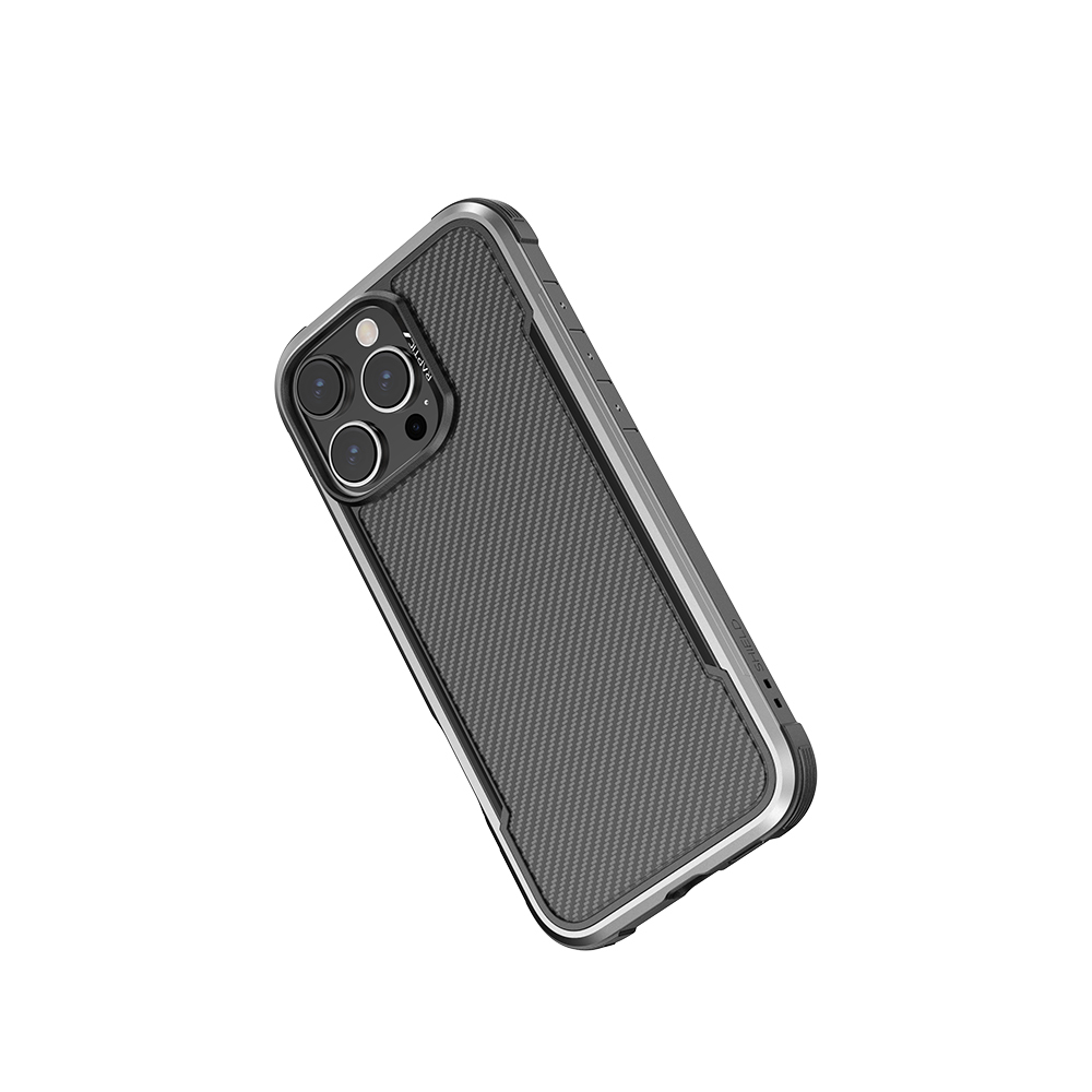 Apple iPhone 16 Pro Max Kılıf M-safe Şarj Özellikli Airbagli Raptic Apex Serisi Karbon Fiber Tasarımlı Kapak - 5