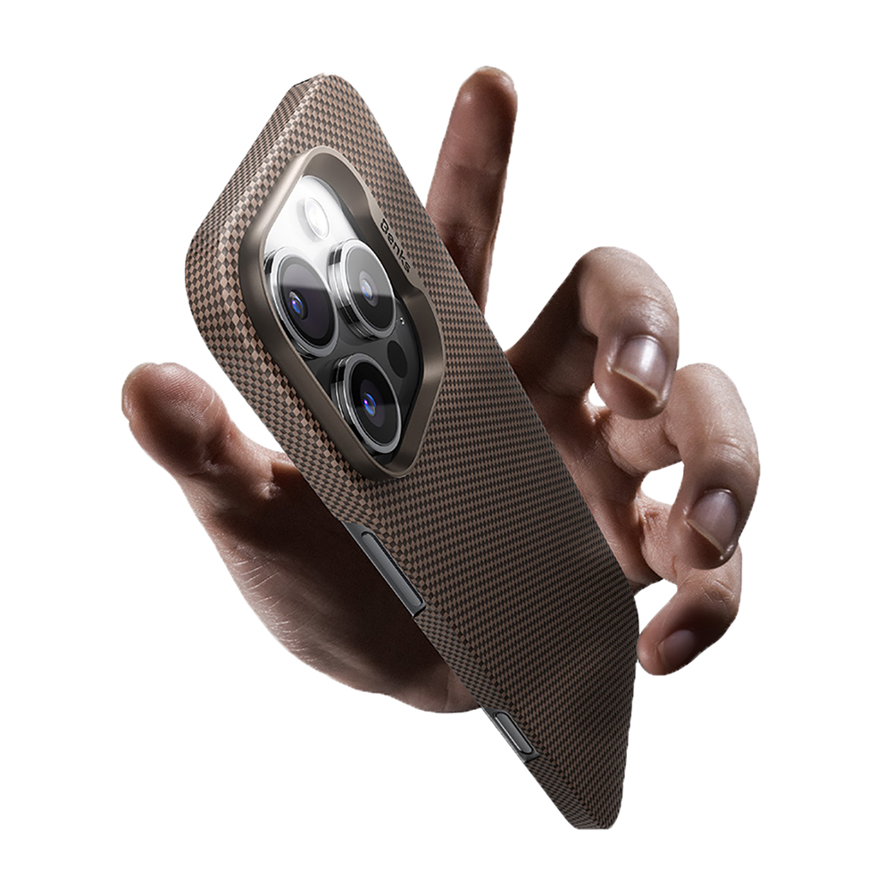 Apple iPhone 16 Pro Max Kılıf M-safe Şarj Özellikli Benks Ultra Lightweight ArmorTint ArmorAir Kevlar Kapak - 8