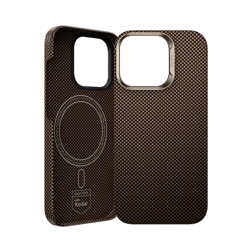 Apple iPhone 16 Pro Max Kılıf M-safe Şarj Özellikli Benks Ultra Lightweight ArmorTint ArmorAir Kevlar Kapak - 9