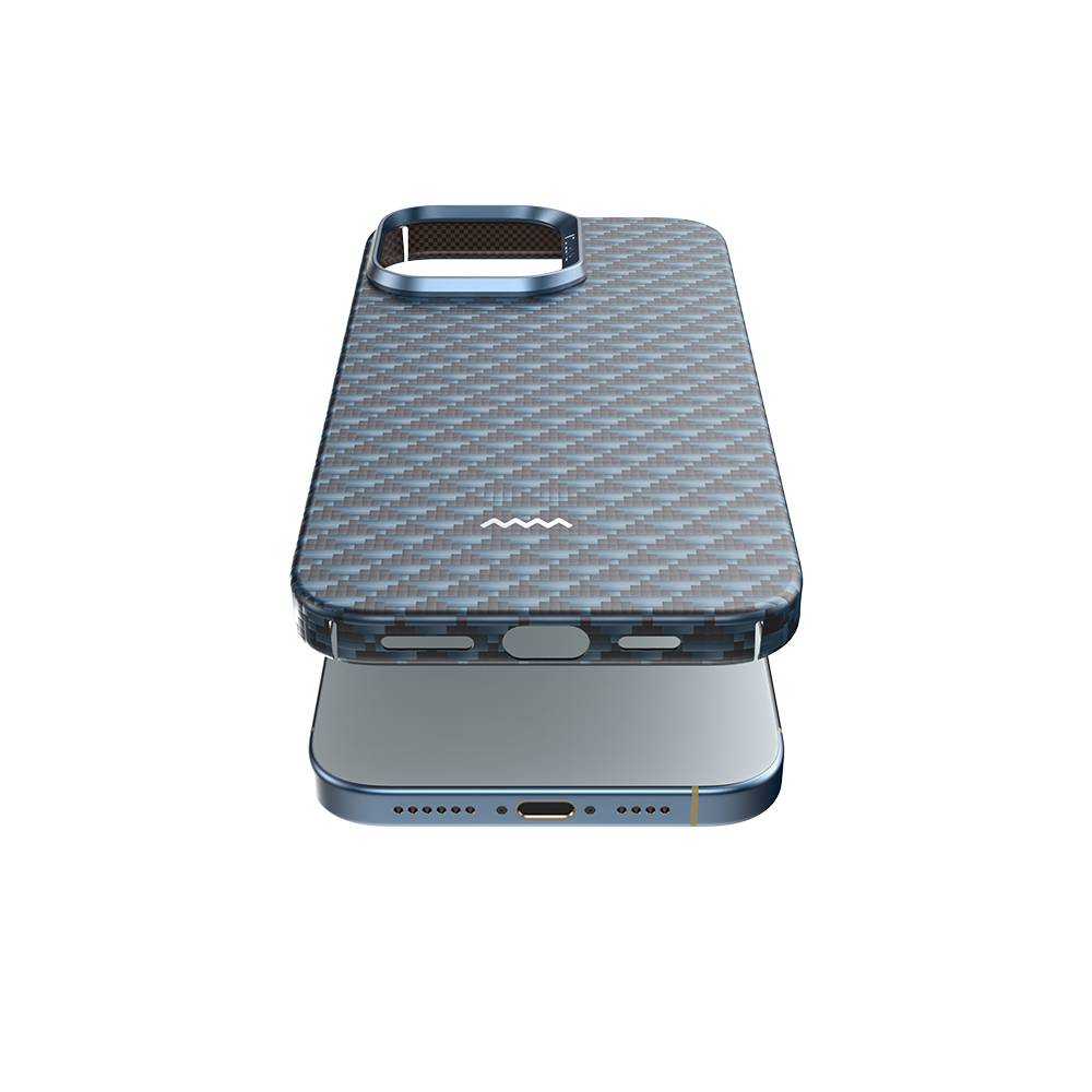 Apple iPhone 16 Pro Max Kılıf M-safe Şarj Özellikli Raptic Aramid Skin Origin Serisi Kapak - 19