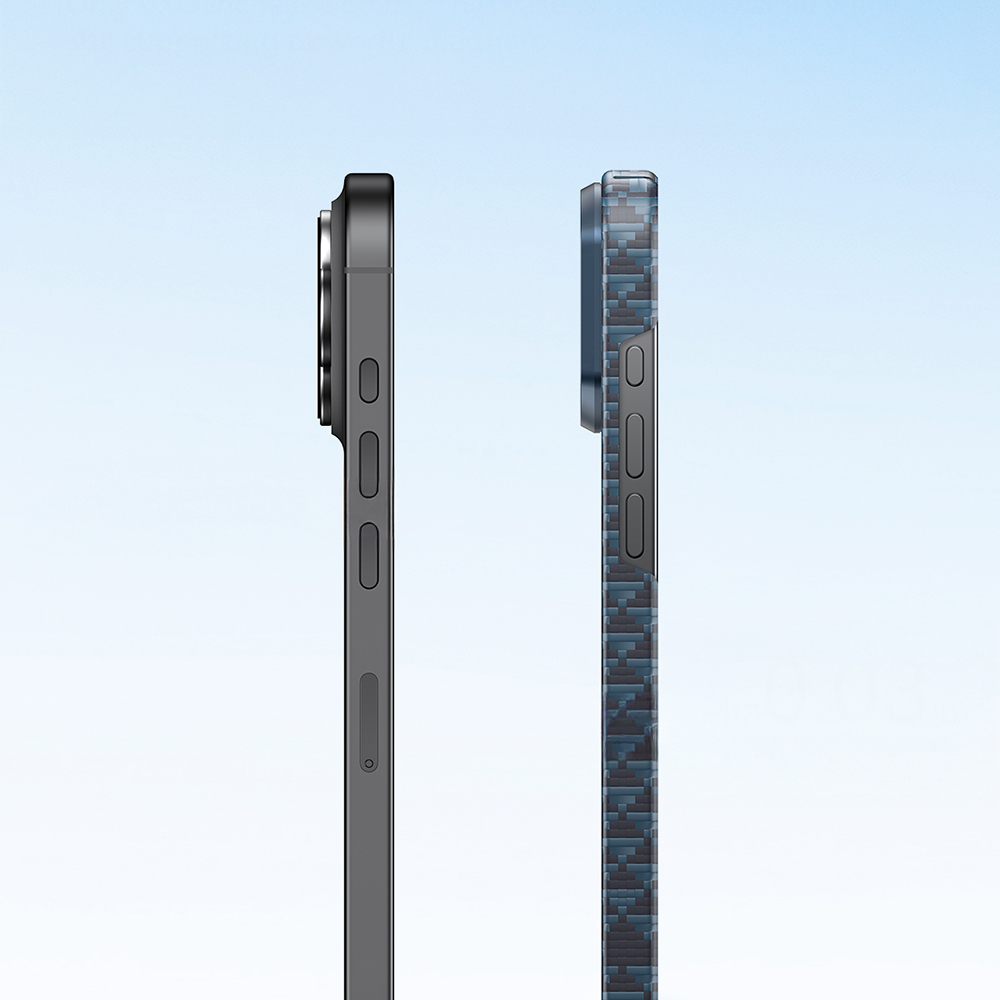 Apple iPhone 16 Pro Max Kılıf M-safe Şarj Özellikli Raptic Aramid Skin Origin Serisi Kapak - 22