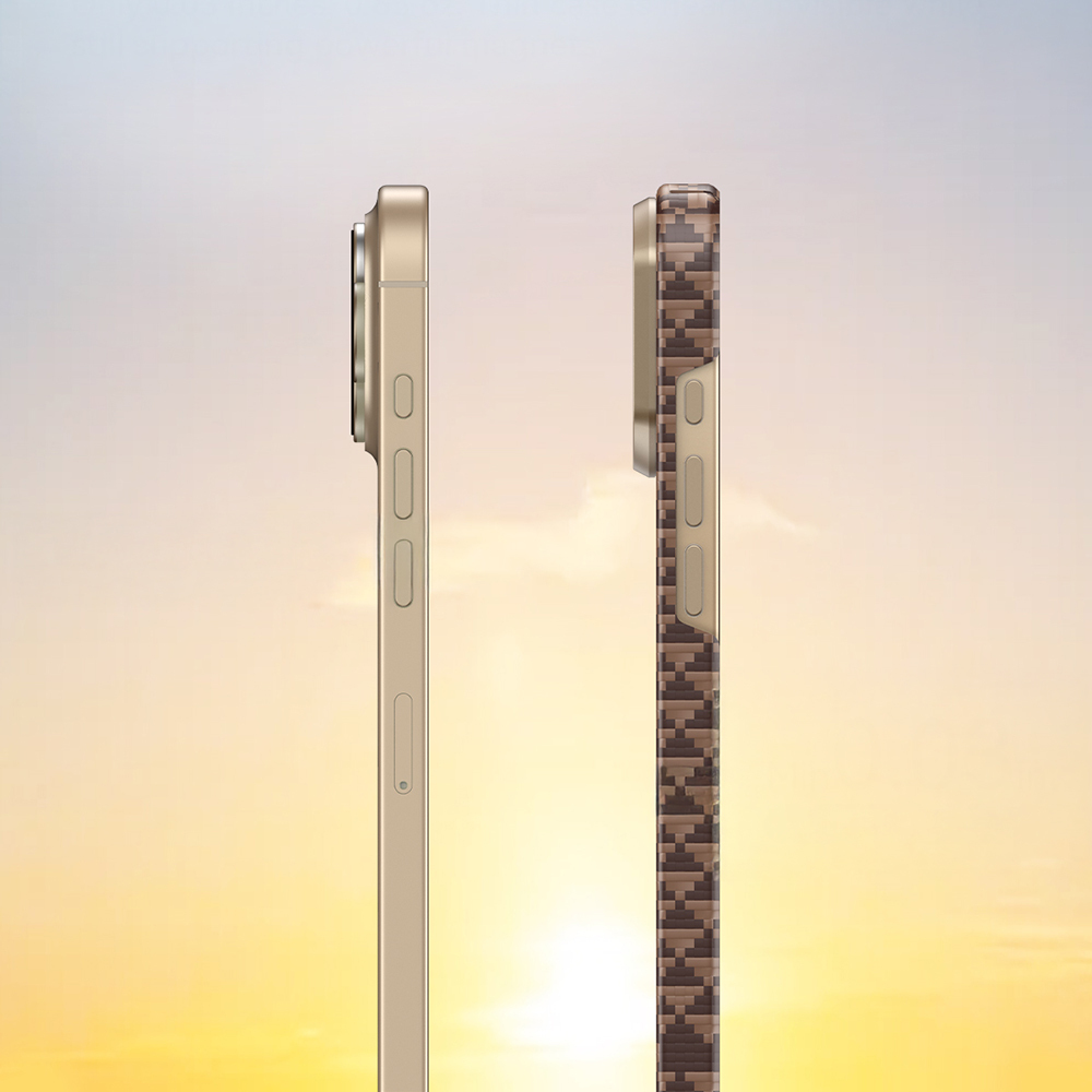 Apple iPhone 16 Pro Max Kılıf M-safe Şarj Özellikli Raptic Aramid Skin Origin Serisi Kapak - 13