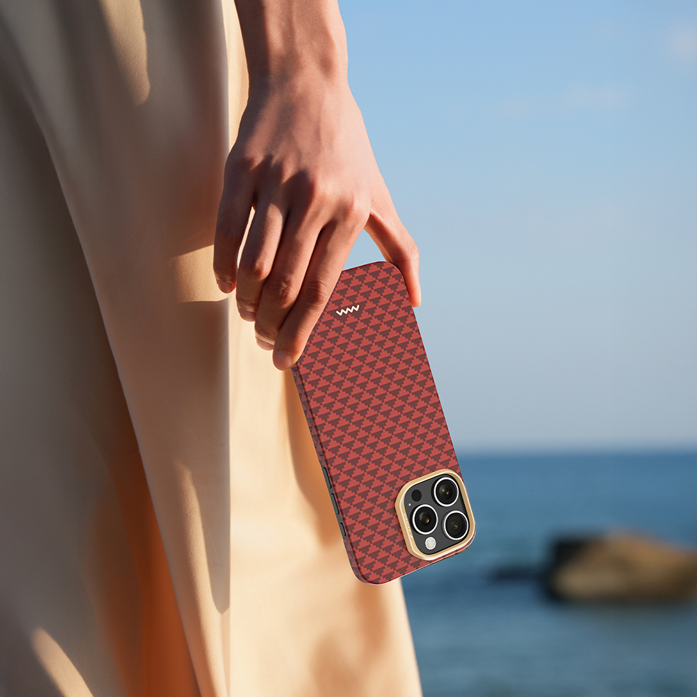 Apple iPhone 16 Pro Max Kılıf M-safe Şarj Özellikli Raptic Aramid Skin Origin Serisi Kapak - 12