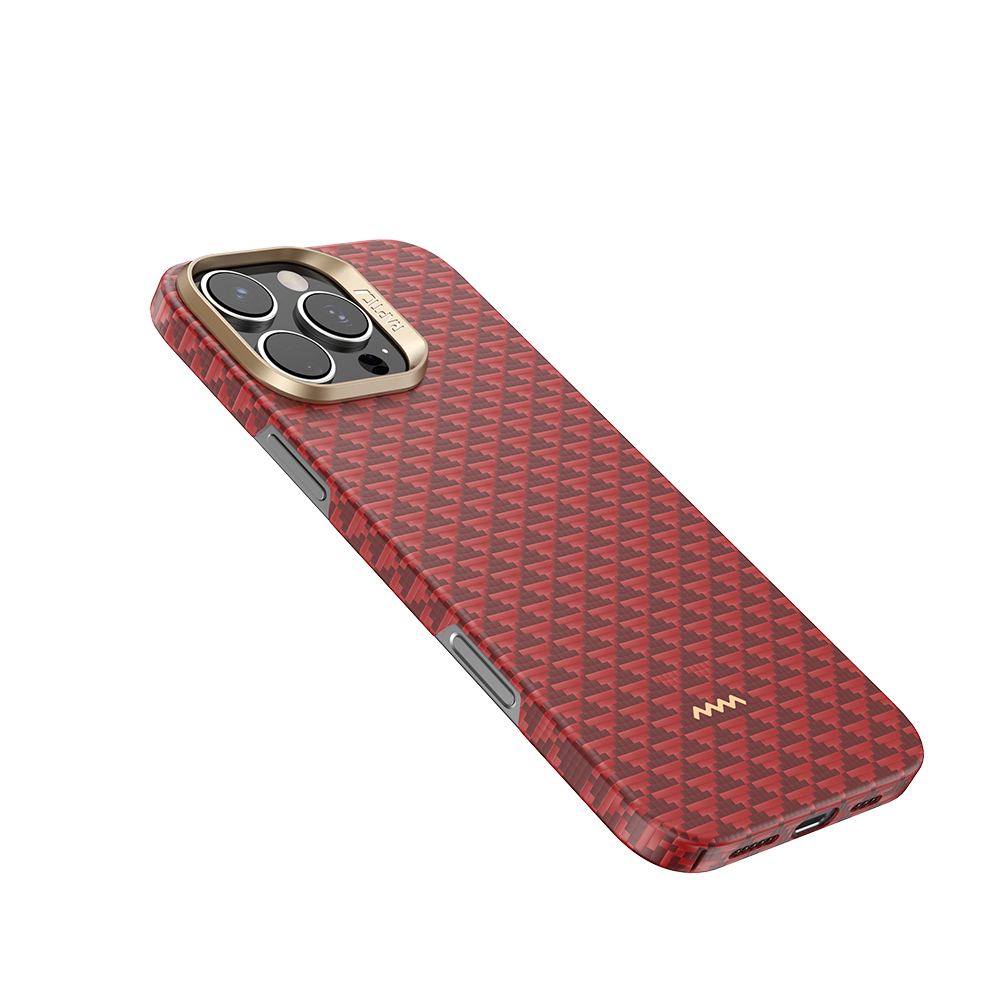 Apple iPhone 16 Pro Max Kılıf M-safe Şarj Özellikli Raptic Aramid Skin Origin Serisi Kapak - 10