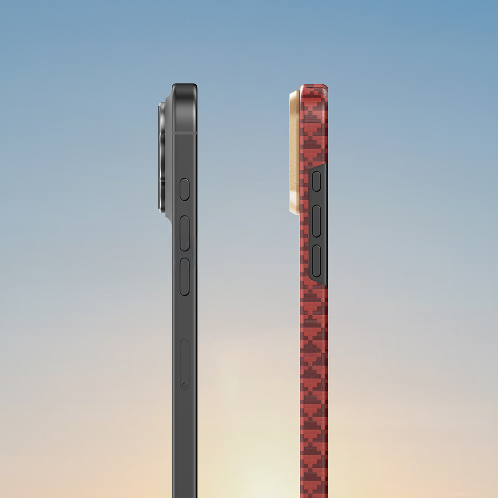 Apple iPhone 16 Pro Max Kılıf M-safe Şarj Özellikli Raptic Aramid Skin Origin Serisi Kapak - 28