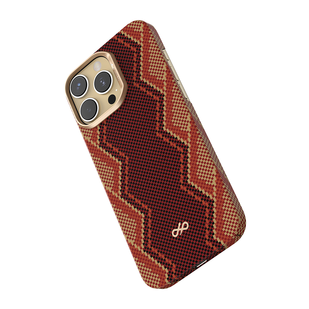 Apple iPhone 16 Pro Max Kılıf M-safe Şarj Özellikli Raptic Aramid Skin Bionic Serisi Kapak - 3