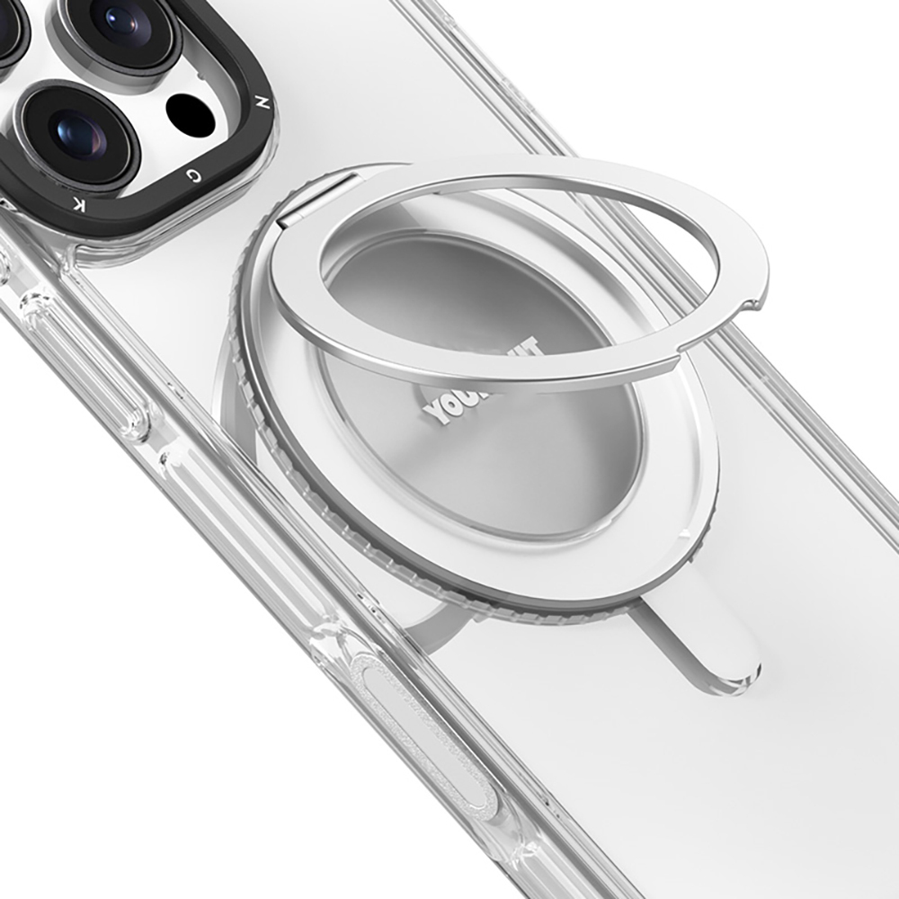 Apple iPhone 16 Pro Max Kılıf M-safe Şarj Özellikli Standlı Aksiyon Butonlu Youngkit Pivot Serisi Kapak - 4
