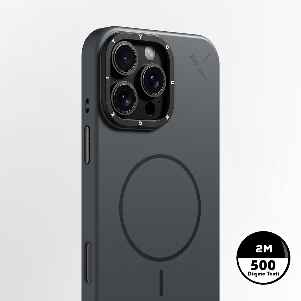 Apple iPhone 16 Pro Max Kılıf M-safe Şarj Özellikli Youngkit Dynamag Serisi Kapak - 10