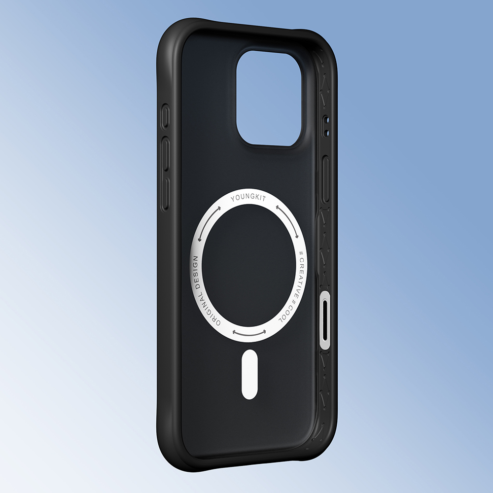 Apple iPhone 16 Pro Max Kılıf M-safe Şarj Özellikli Youngkit Macaroon Serisi Kapak - 31