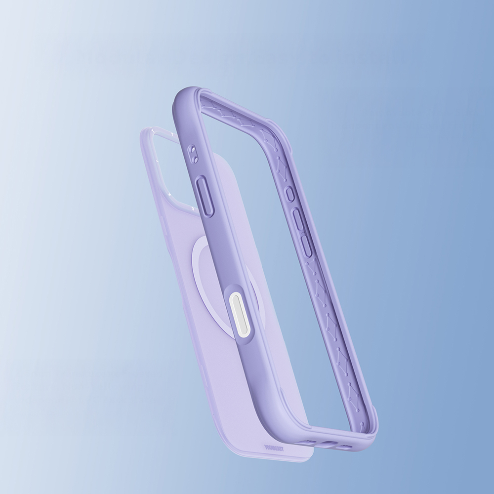 Apple iPhone 16 Pro Max Kılıf M-safe Şarj Özellikli Youngkit Macaroon Serisi Kapak - 34