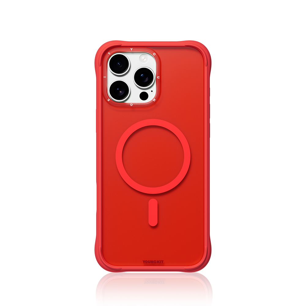 Apple iPhone 16 Pro Max Kılıf M-safe Şarj Özellikli Youngkit Macaroon Serisi Kapak - 5