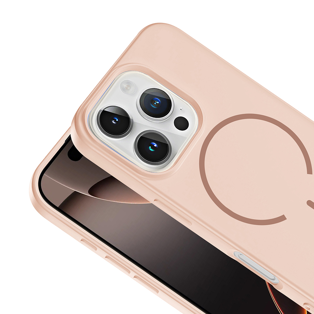 Apple iPhone 16 Pro Max Kılıf M-safe Şarj Özellikli Zore Meta Kapak - 19