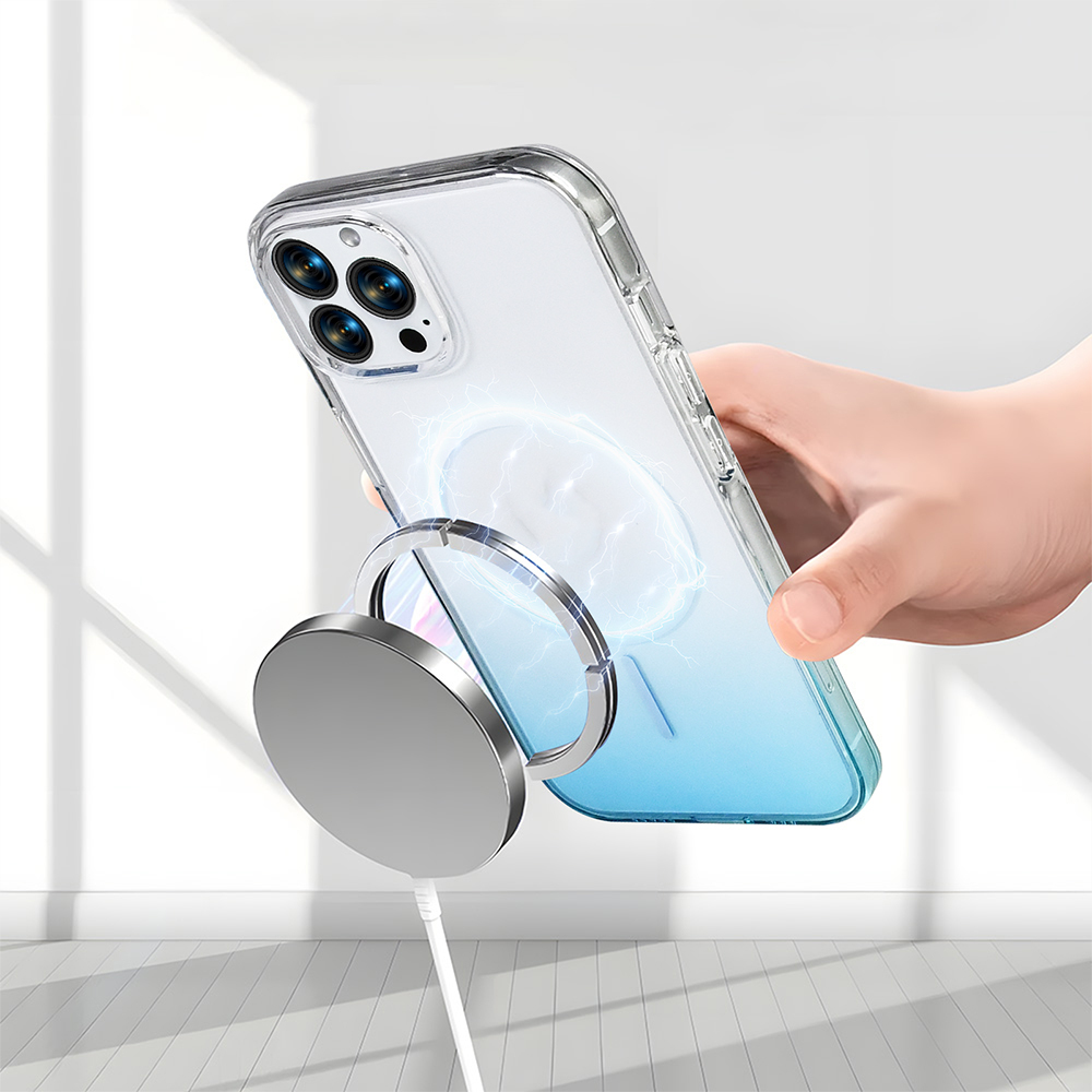 Apple iPhone 16 Pro Max Kılıf M-Safe Şarj Özellikli Zore Septik Silikon Kapak - 11