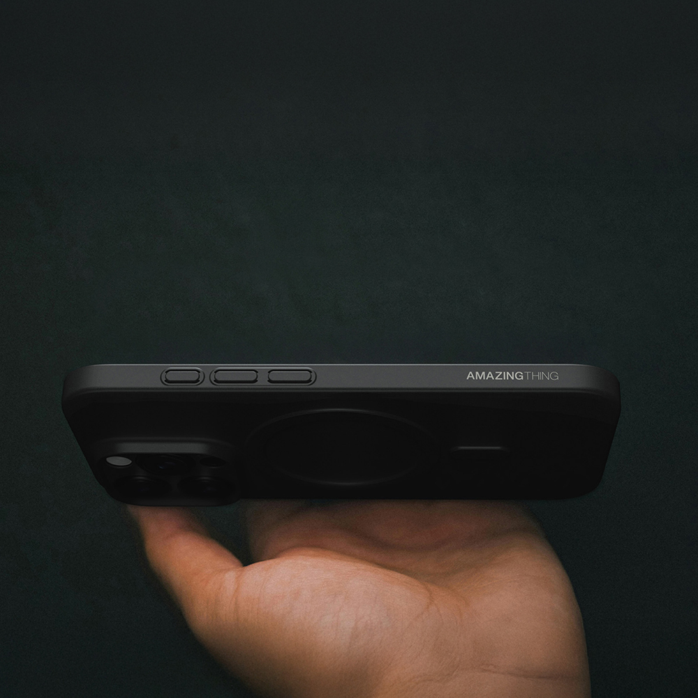 Apple iPhone 16 Pro Max Kılıf M-safe Şarj Özellikli Amazingthing Minimal Air Serisi Kapak - 12