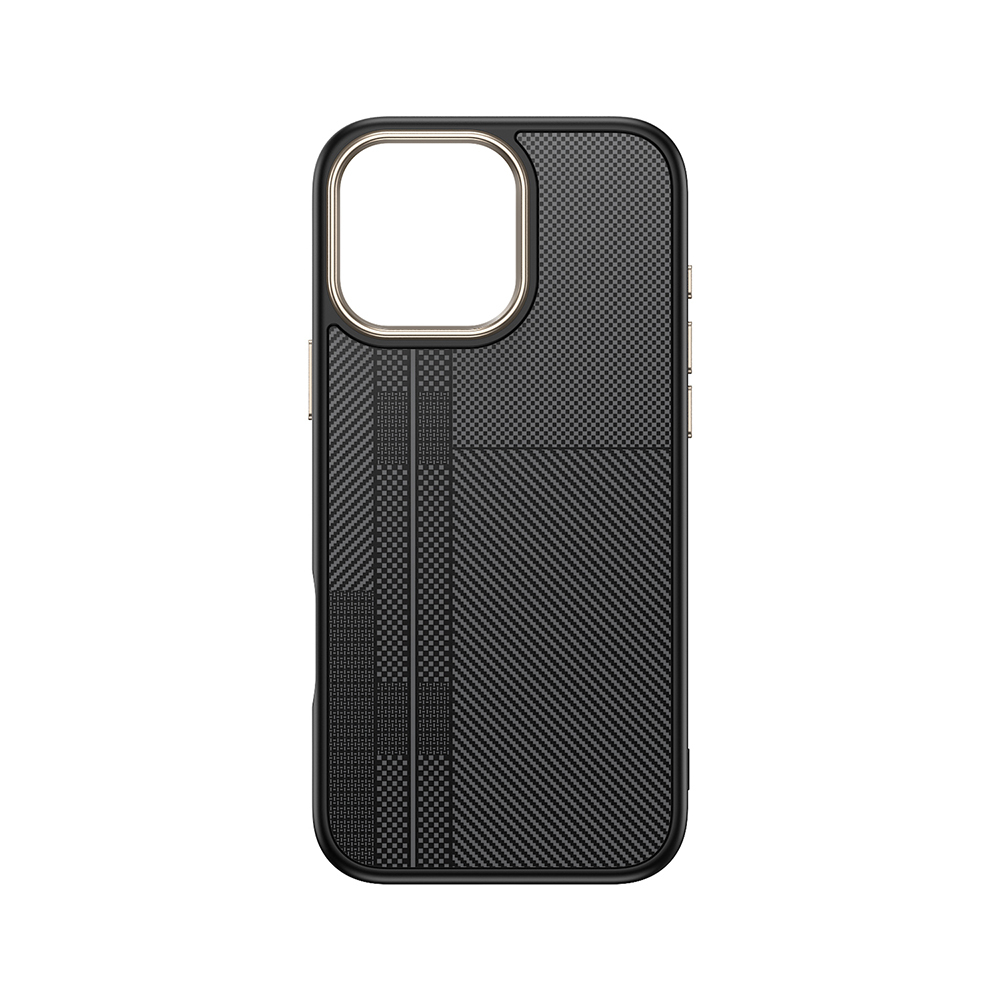 Apple iPhone 16 Pro Max Kılıf M-safe Şarj Özellikli Karbon Fiber Görünümlü Zore Antina Kapak - 8
