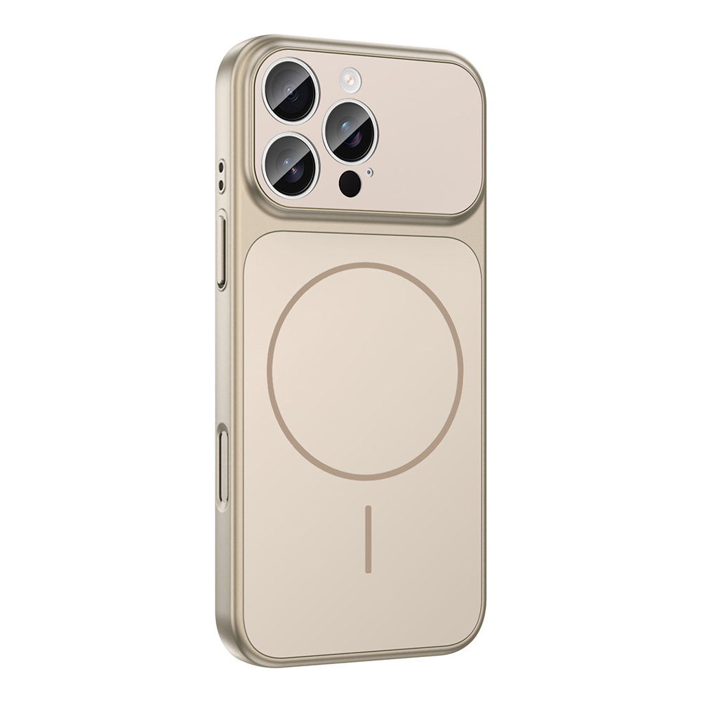 Apple iPhone 16 Pro Max Kılıf Zore M-Safe Şarj Özellikli Kamera Korumalı Formen Kapak - 9