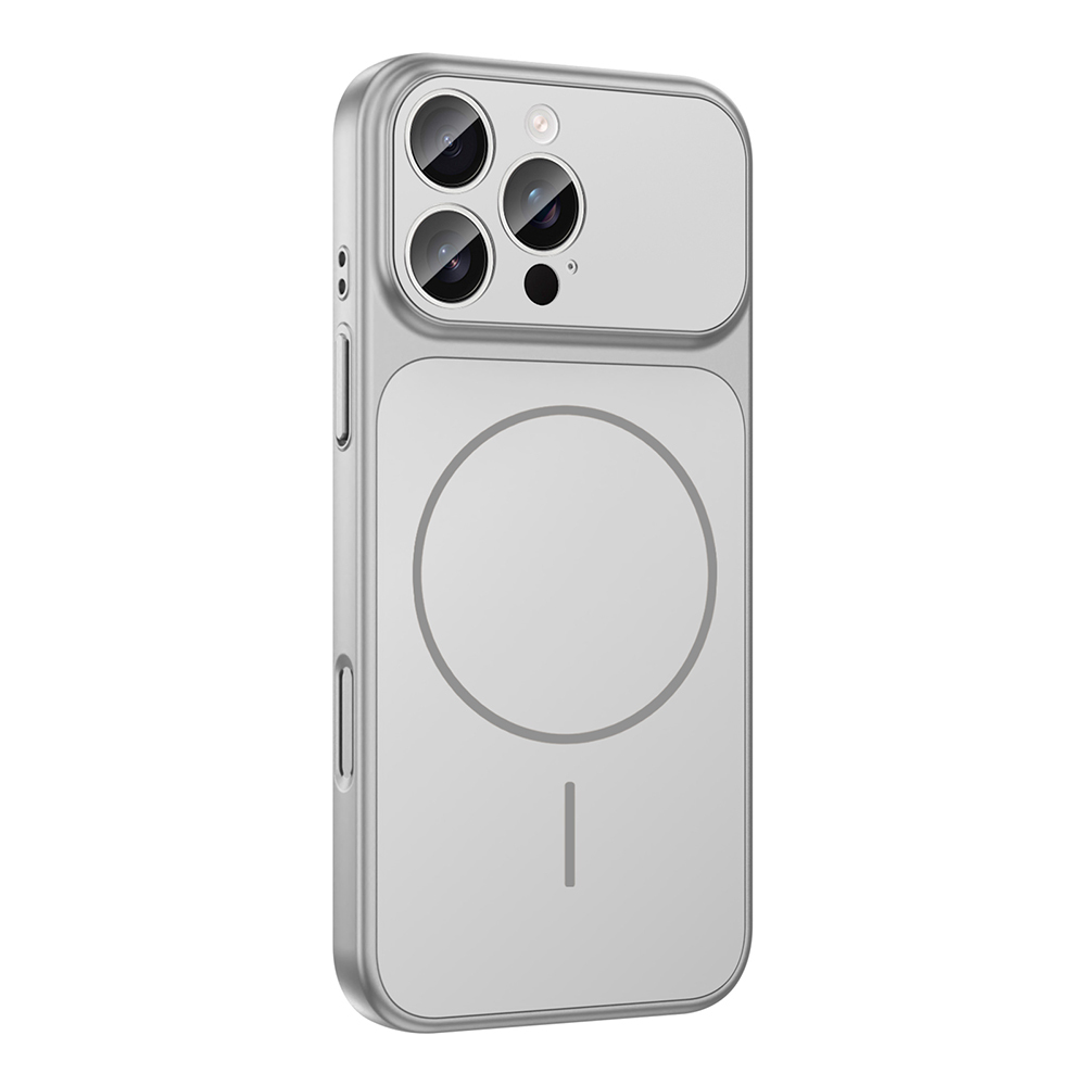 Apple iPhone 16 Pro Max Kılıf Zore M-Safe Şarj Özellikli Kamera Korumalı Formen Kapak - 12