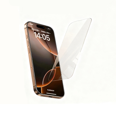 Apple iPhone 16 Pro Max Zore 3D Mobi HD Temperli Cam Ekran Koruyucu Şeffaf