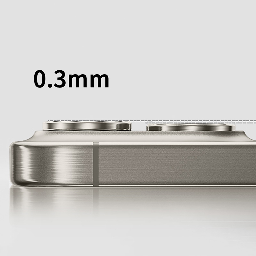 Apple iPhone 16 Pro Max Zore Mikro Camera Lens Protector - 17