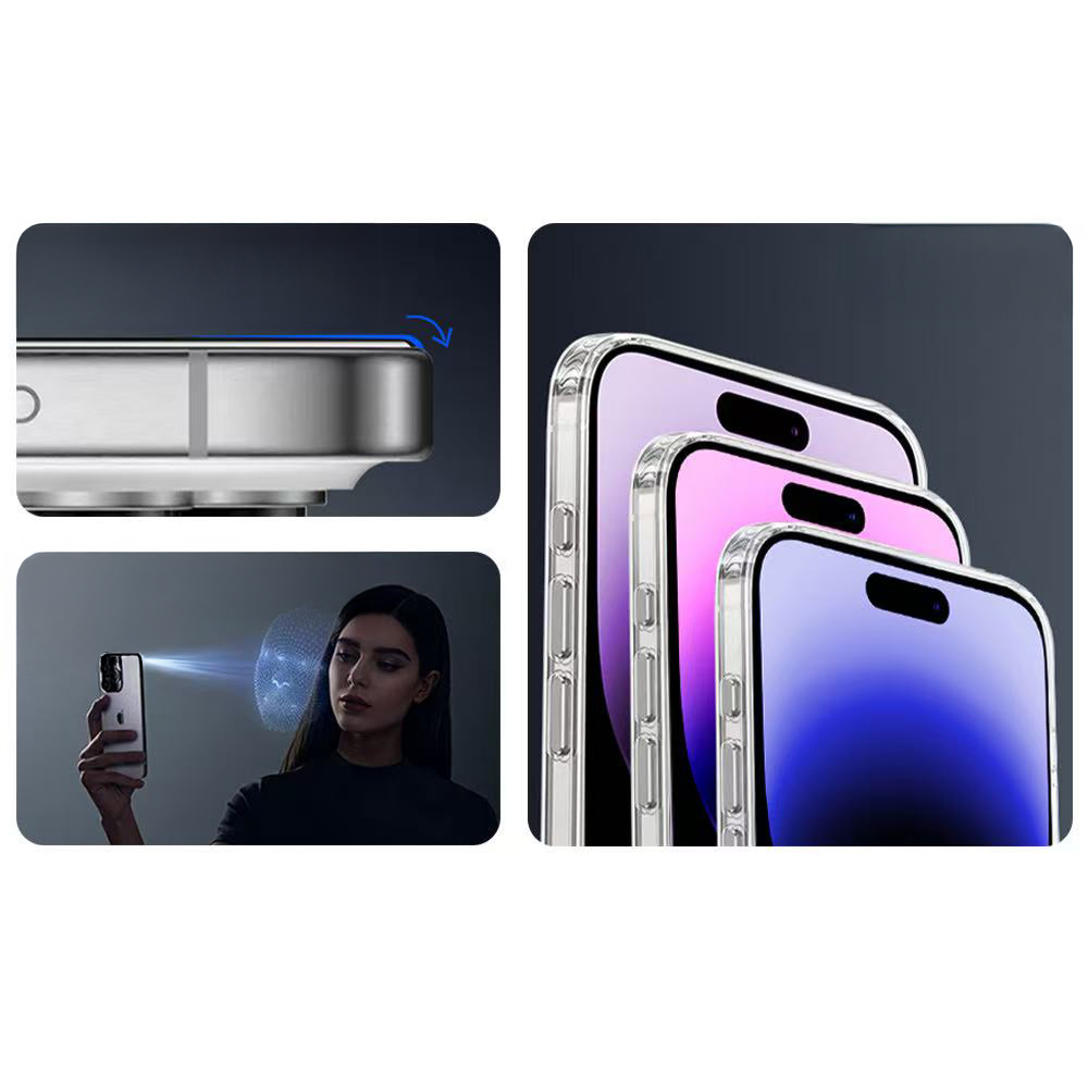 Apple iPhone 16 Pro Zore 3D Mobi HD Temperli Cam Ekran Koruyucu + Kolay Uygulama Aparatı - 6