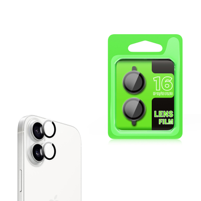 Apple iPhone 16 Zore CL-07 Camera Lens Protector Şeffaf