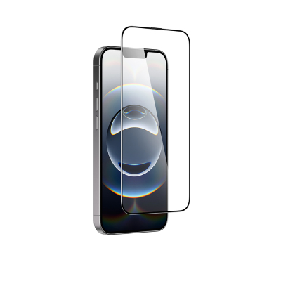 Apple iPhone 16E Amazingthing Titan Parmak İzi Bırakmayan Temperli Cam Ekran Koruyucu Siyah