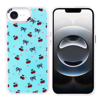 Apple iPhone 16E Case Airbag Design Zore Hadra Cover Kiraz