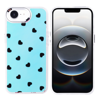 Apple iPhone 16E Case Airbag Design Zore Hadra Cover Kalp