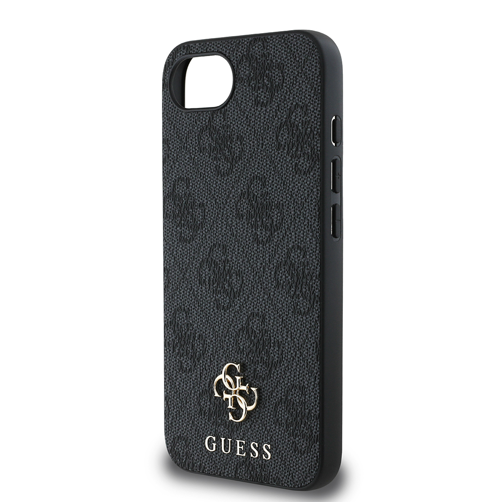 Apple iPhone 16E Case Guess Original Licensed M-safe Charging Feature Small 4G Classic Cover - 15