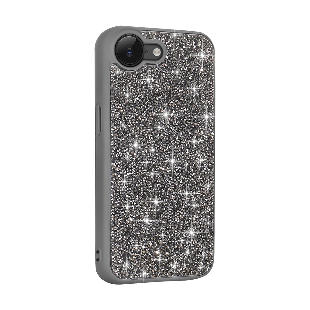 Apple iPhone 16E Case Shiny Stone Design Zore Pırlanta Cover - 4