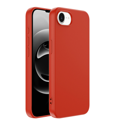 Apple iPhone 16E Case Zore Mara Lansman Cover Red