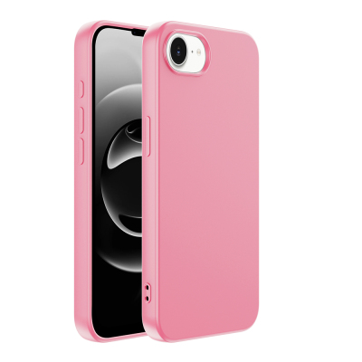 Apple iPhone 16E Case Zore Mara Lansman Cover Pink
