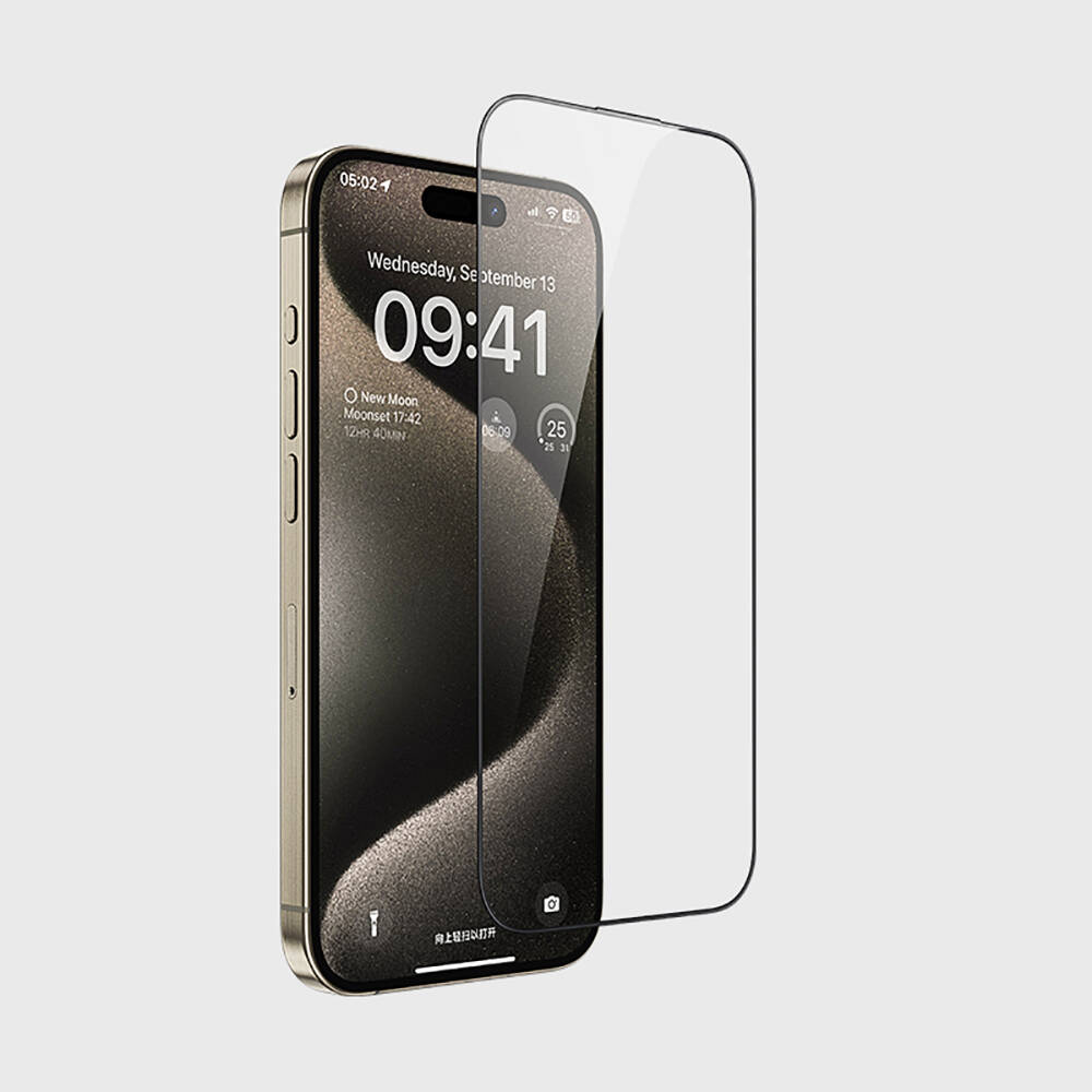 Apple iPhone 16E Casebang Clear HD Ekran Koruyucu + Kolay Uygulama Aparatı - 3