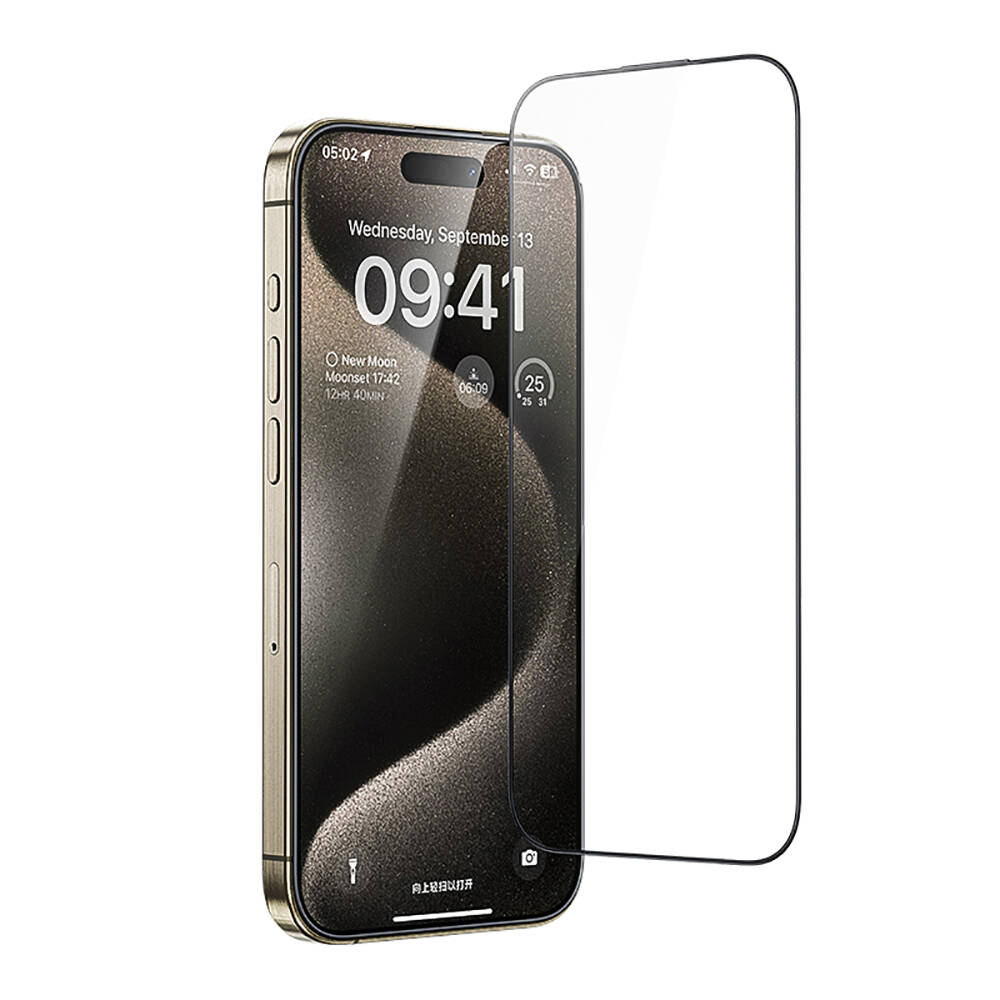 Apple iPhone 16E Casebang Clear HD Ekran Koruyucu + Kolay Uygulama Aparatı - 1