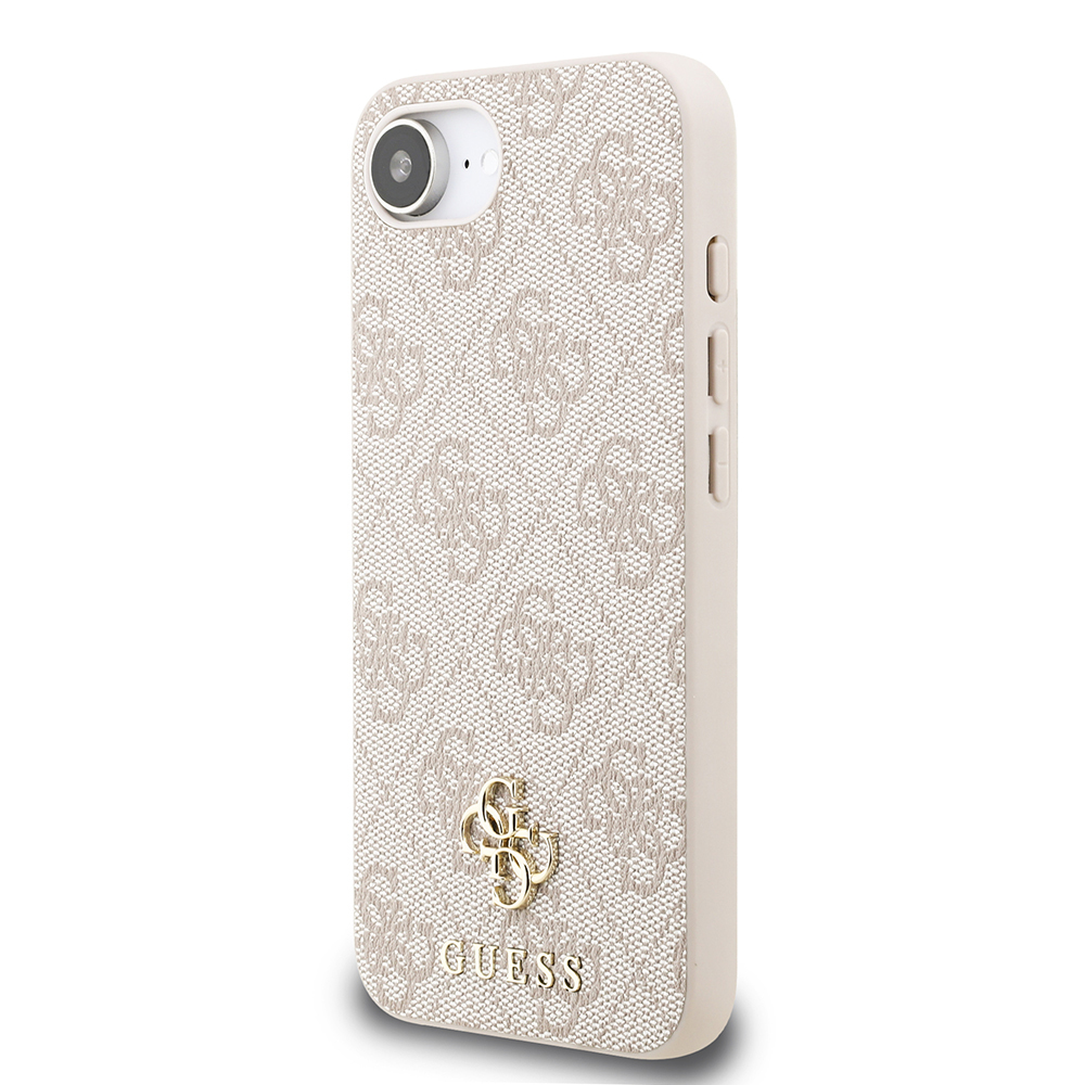 Apple iPhone 16E Kılıf Guess Orjinal Lisanslı M-safe Şarj Özellikli Small 4G Classic Kapak - 4