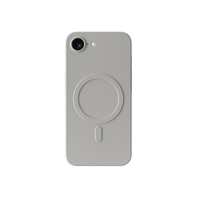 Apple iPhone 16E Kılıf M-safe Şarj Özellikli Amazingthing Minimal Air Serisi Kapak Titanyum-Gri