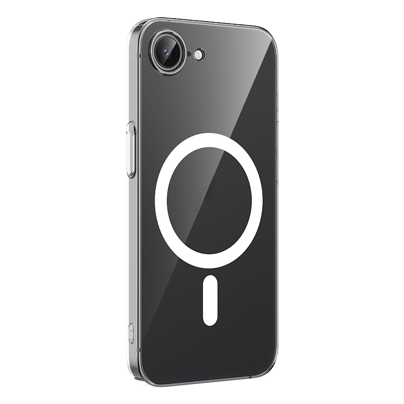 Apple iPhone 16E Kılıf M-safe Şarj Özellikli Benks ​​​​​​Crystal Serisi Şeffaf Kapak - 3