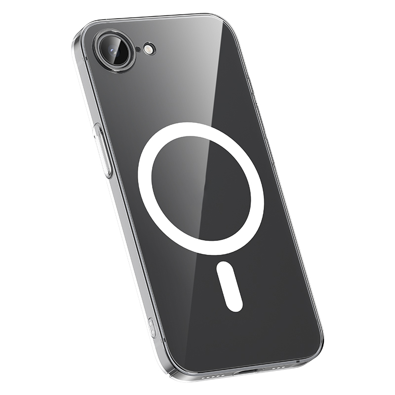 Apple iPhone 16E Kılıf M-safe Şarj Özellikli Benks ​​​​​​Crystal Serisi Şeffaf Kapak - 4