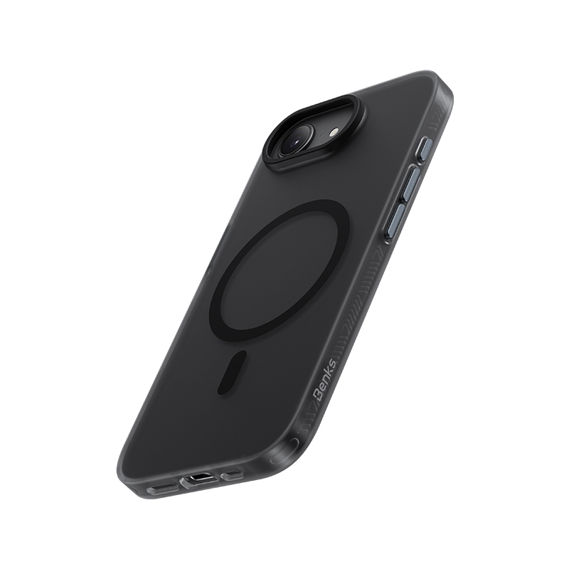 Apple iPhone 16E Kılıf M-safe Şarj Özellikli Benks Lucid Armor Kapak - 4