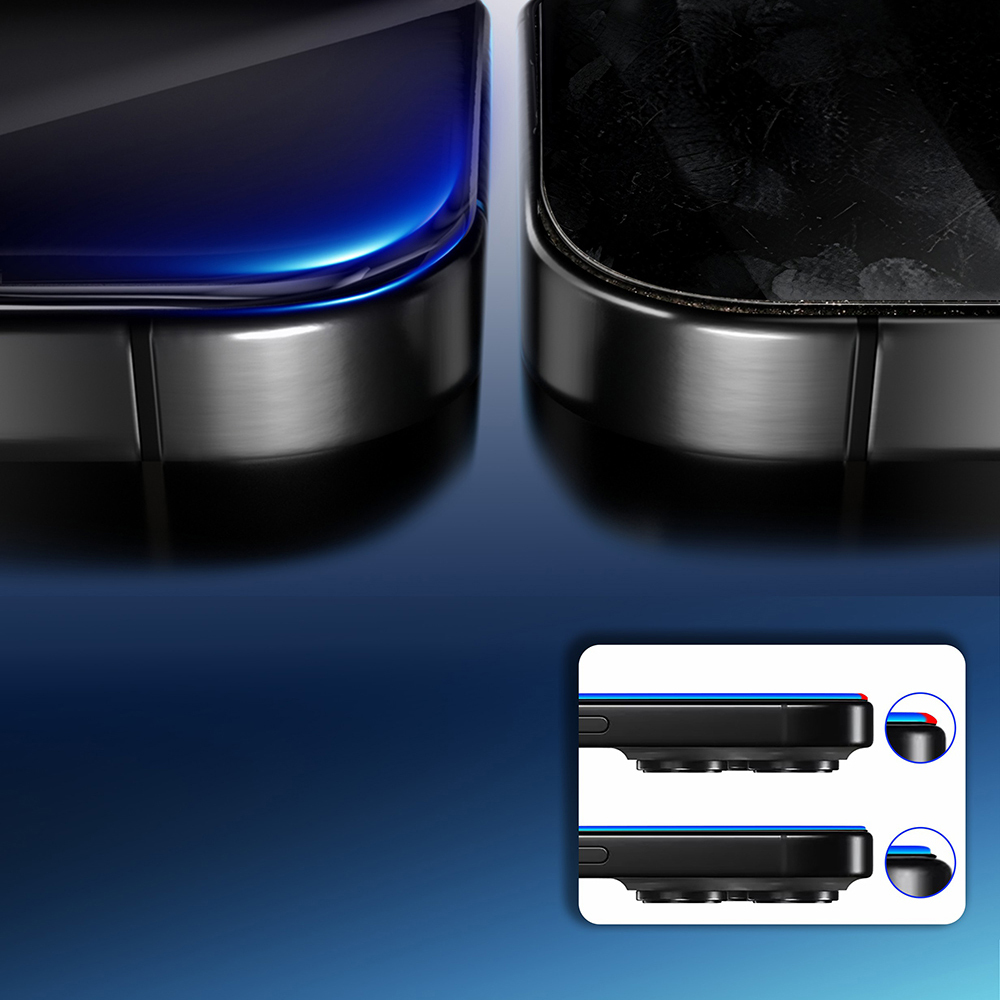 Apple iPhone 16E Mohseven Safir Coating HD Temperli Cam Ekran Koruyucu - 9