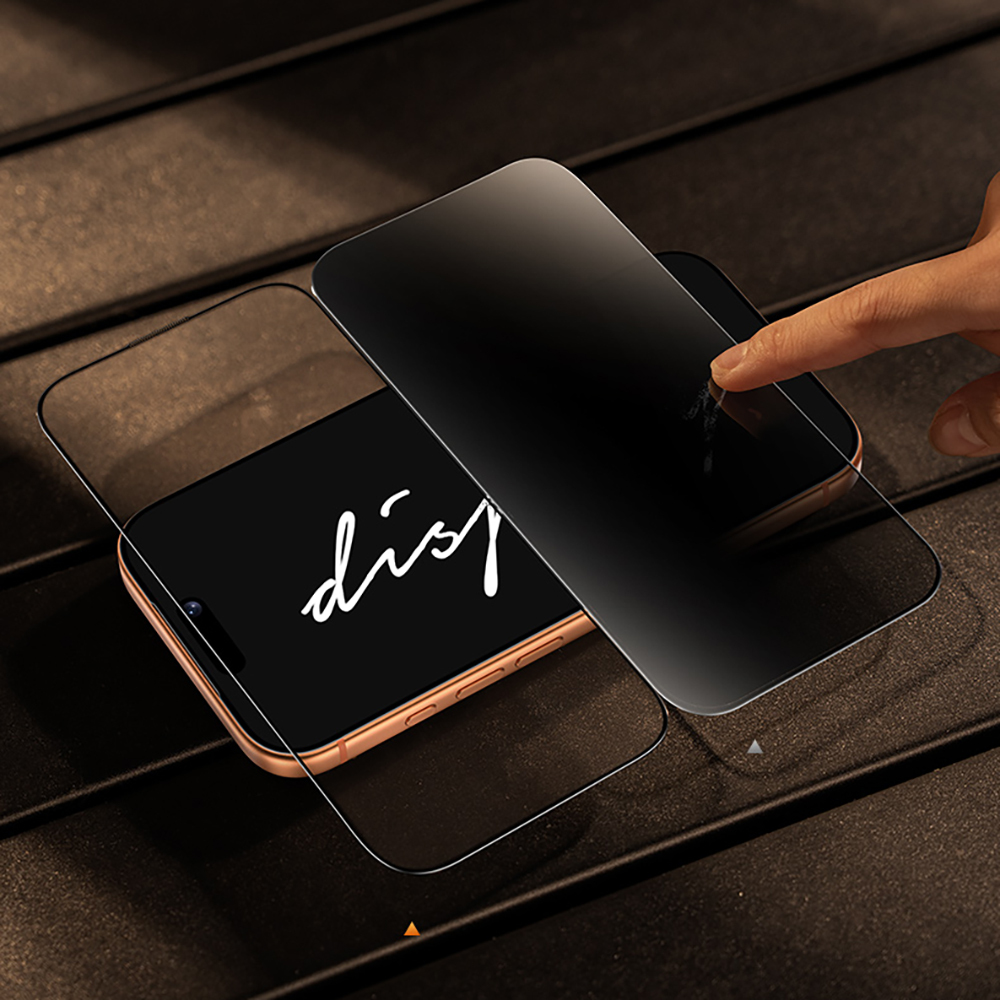 Apple iPhone 17 Air Benks Glass Warrior 2.0 EZFita Privacy Hayalet Cam Ekran Koruyucu + Kolay Uygulama Aparatı - 8