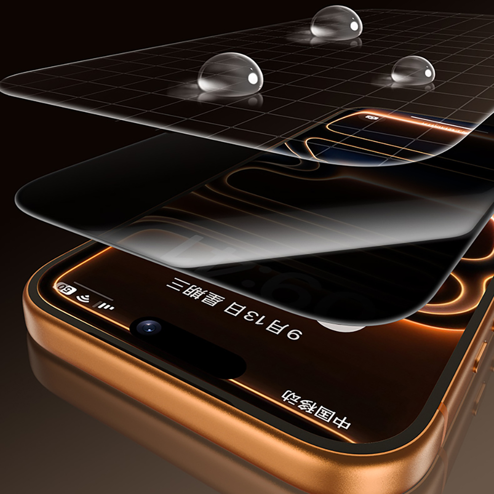 Apple iPhone 17 Air Benks Glass Warrior 2.0 EZFita Privacy Hayalet Cam Ekran Koruyucu + Kolay Uygulama Aparatı - 11