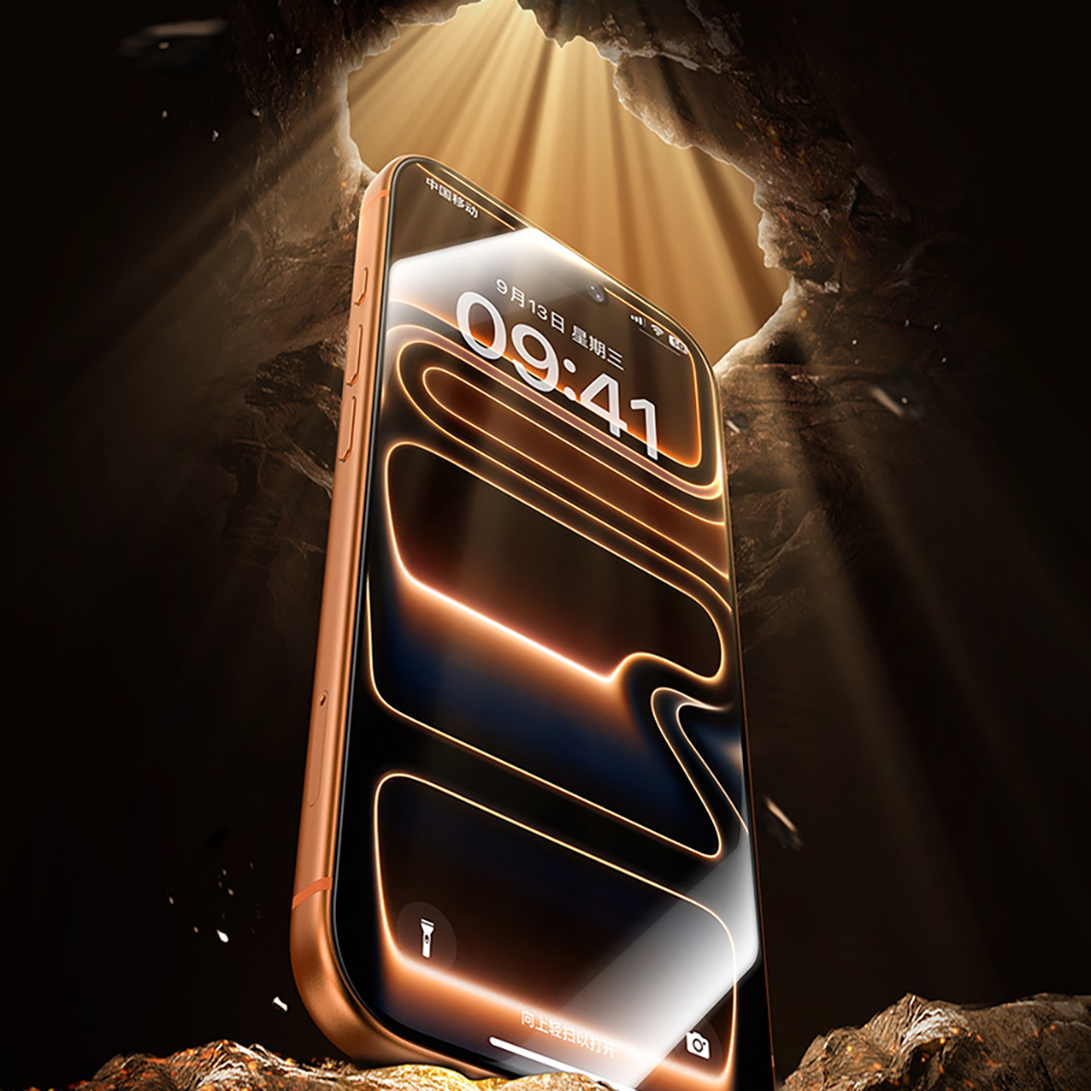 Apple iPhone 17 Air Benks Glass Warrior 2.0 EZFita Safir Cam Ekran Koruyucu + Kolay Uygulama Aparatı - 8