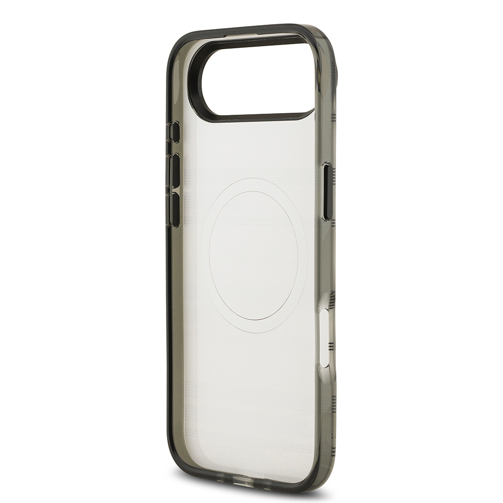 Apple iPhone 17 Air Case BMW Original Licensed M-Safe Charging Feature Metal Camera Button Horizontal Stripe M Design Cover - 8