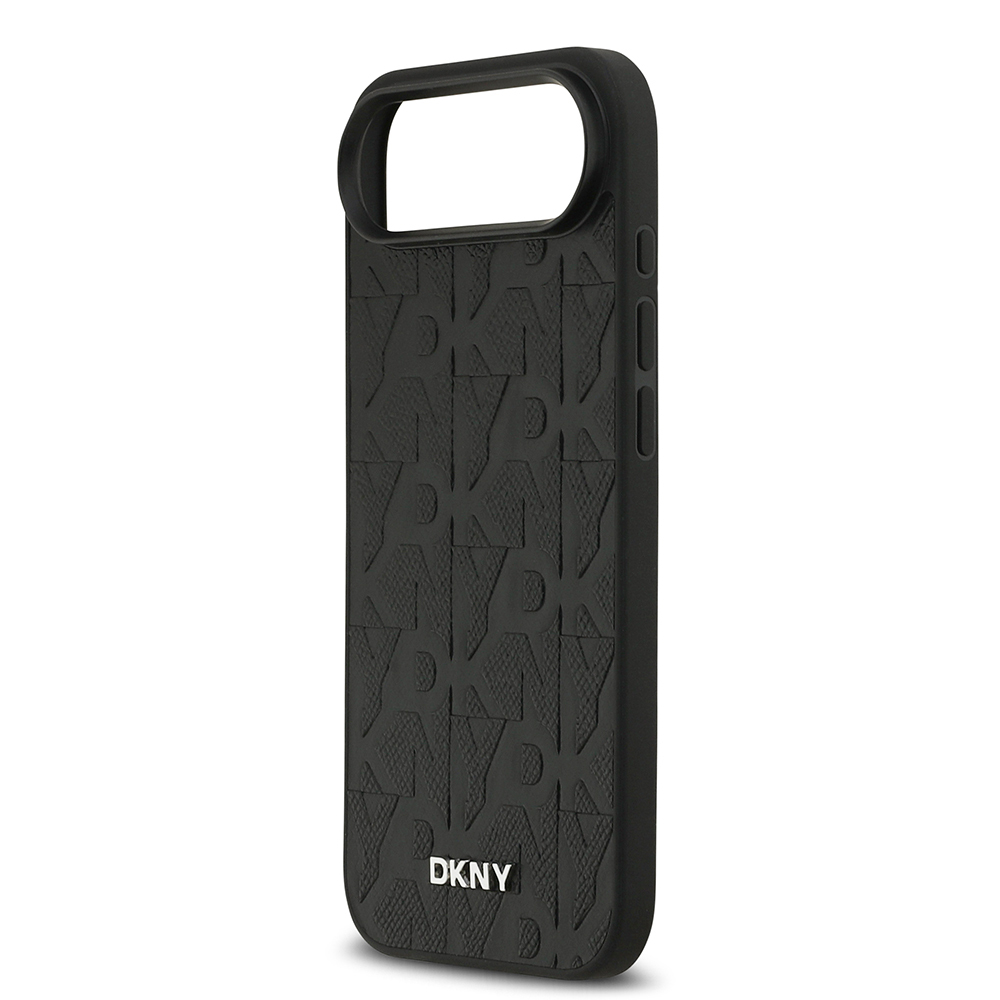 Apple iPhone 17 Air Case DKNY Original Licensed M-safe Charging Feature 3D Printed Grid Pattern Cover - 7