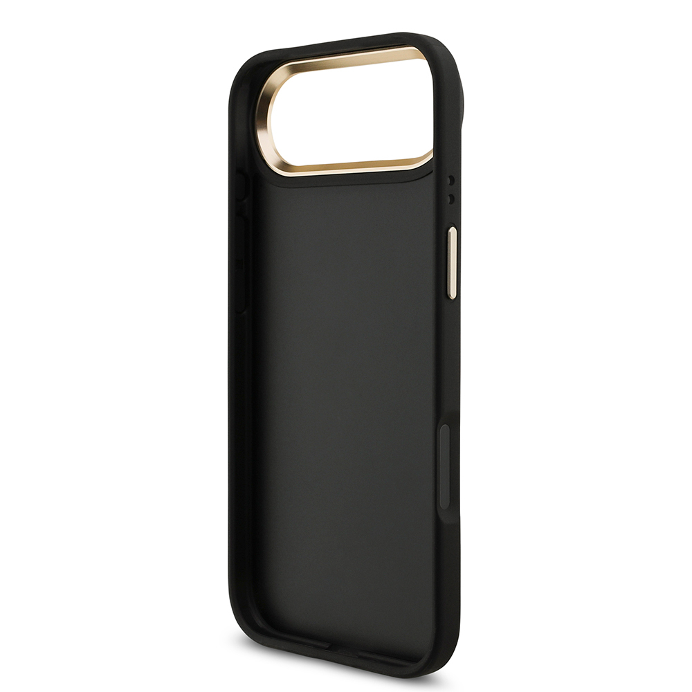 Apple iPhone 17 Air Case Guess Original Licensed 4G Large Metal Logo Thick Strap Cover - 10