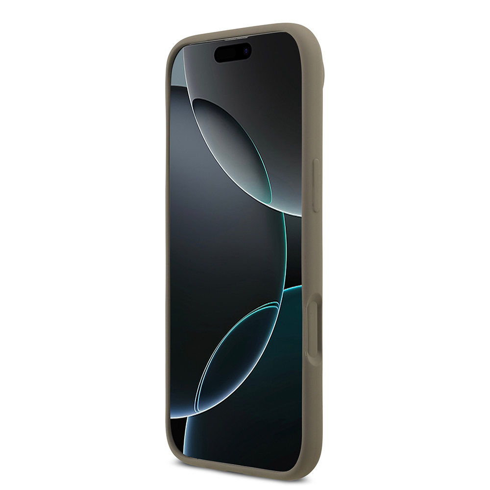 Apple iPhone 17 Air Case Guess Original Licensed Grained Text Logo Cover - 7