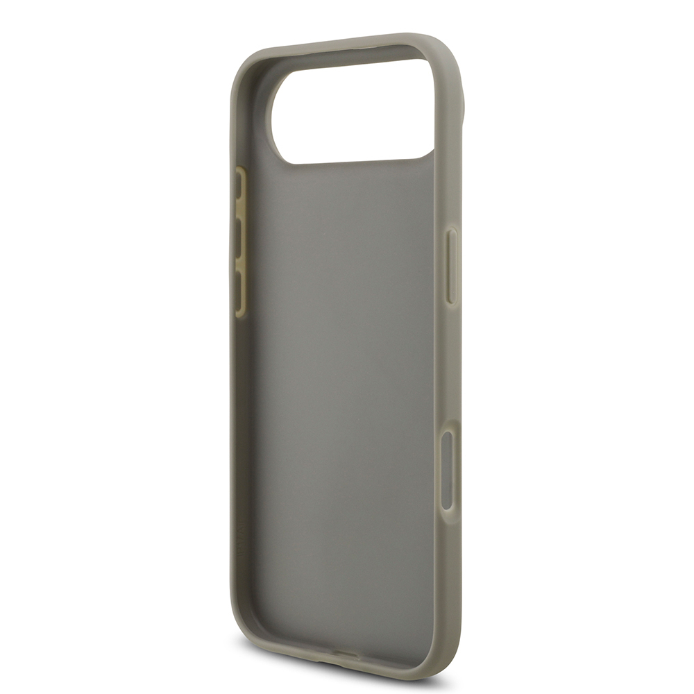 Apple iPhone 17 Air Case Guess Original Licensed Stone Back Triangle Logo Cover - 25