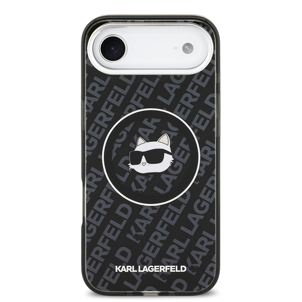 Apple iPhone 17 Air Case Karl Lagerfeld Original Licensed IML Printed Choupette Heads Cover - 4