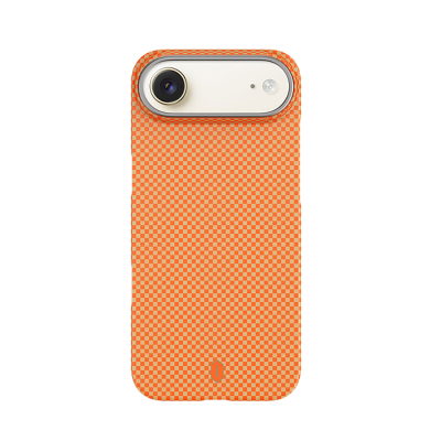 Apple iPhone 17 Air Case M-safe Charging Enabled Wiwu DCC-208 Aramid Armor Cover Orange